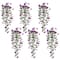 Nearly Natural; 30" UV Resistant Artificial Morning Glory Hanging Plants, 6ct.; Category:Bushes; Image:2